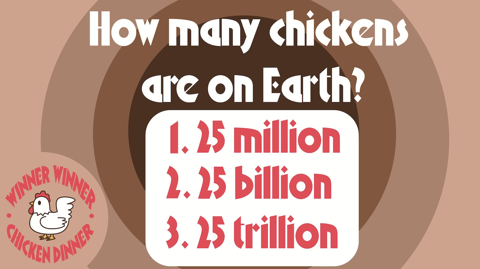 Winner Winner Chicken Dinner