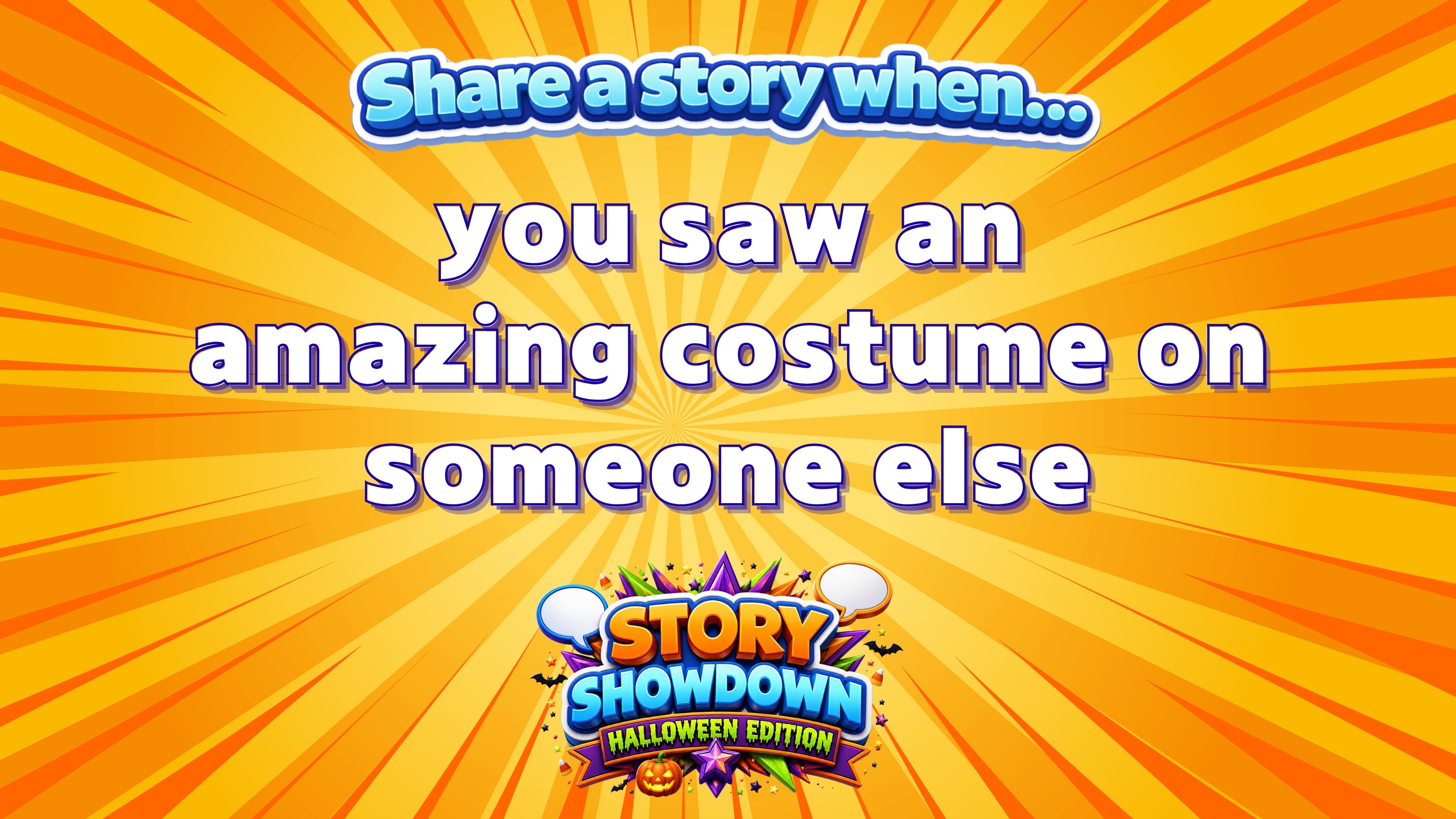 Story Showdown - Halloween Edition