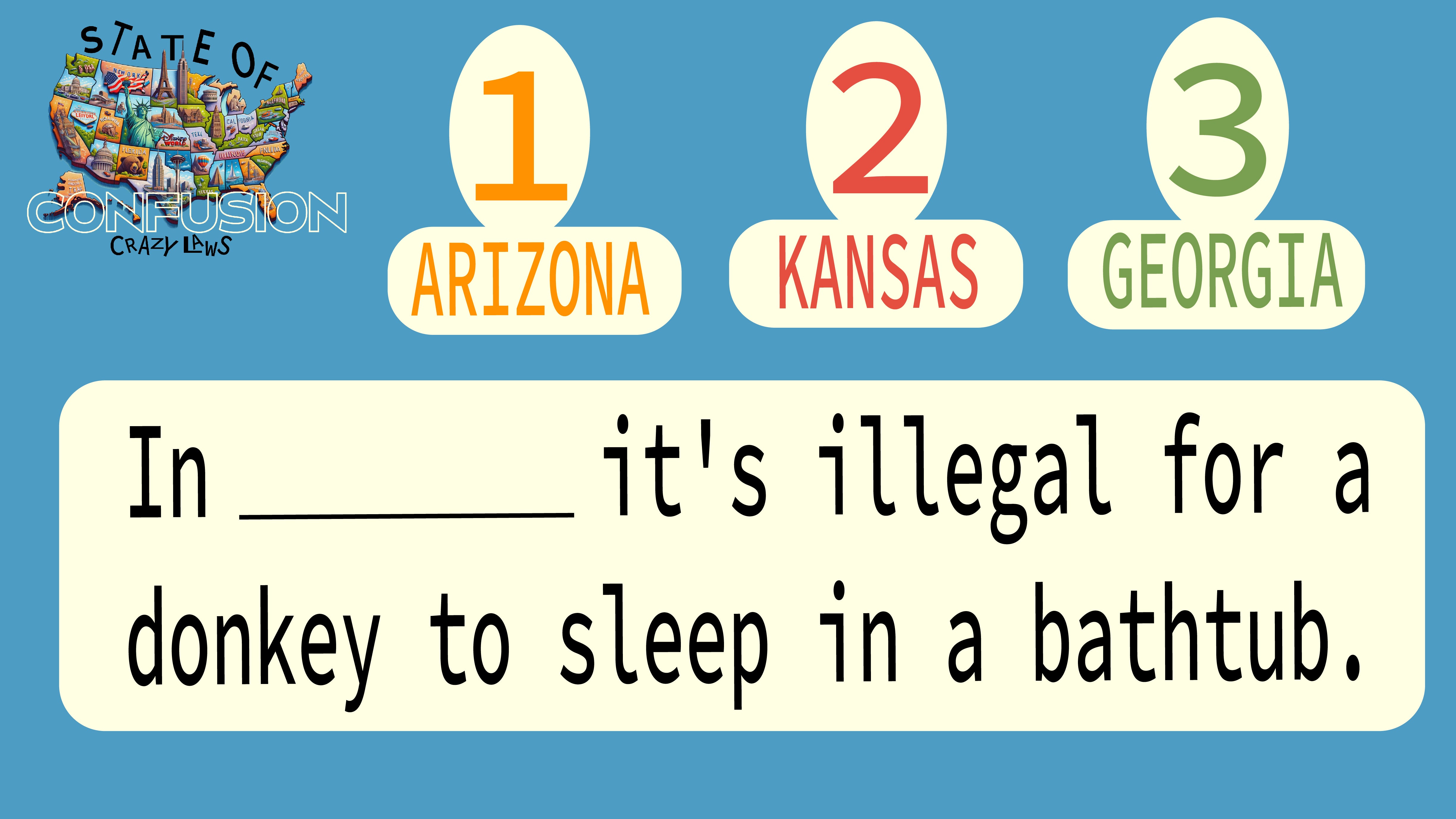 State of Confusion: Crazy Laws