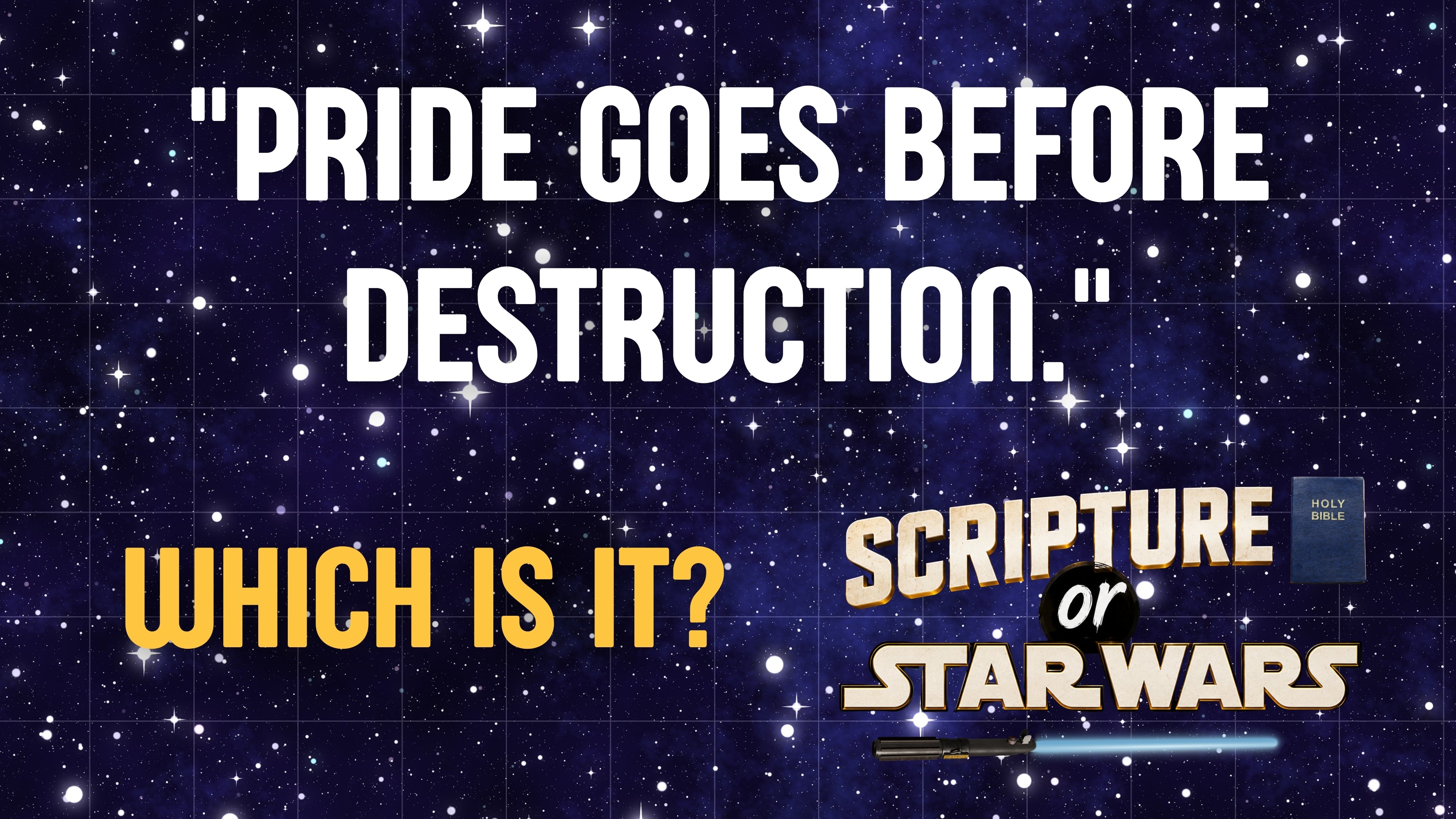 Scripture or Star Wars