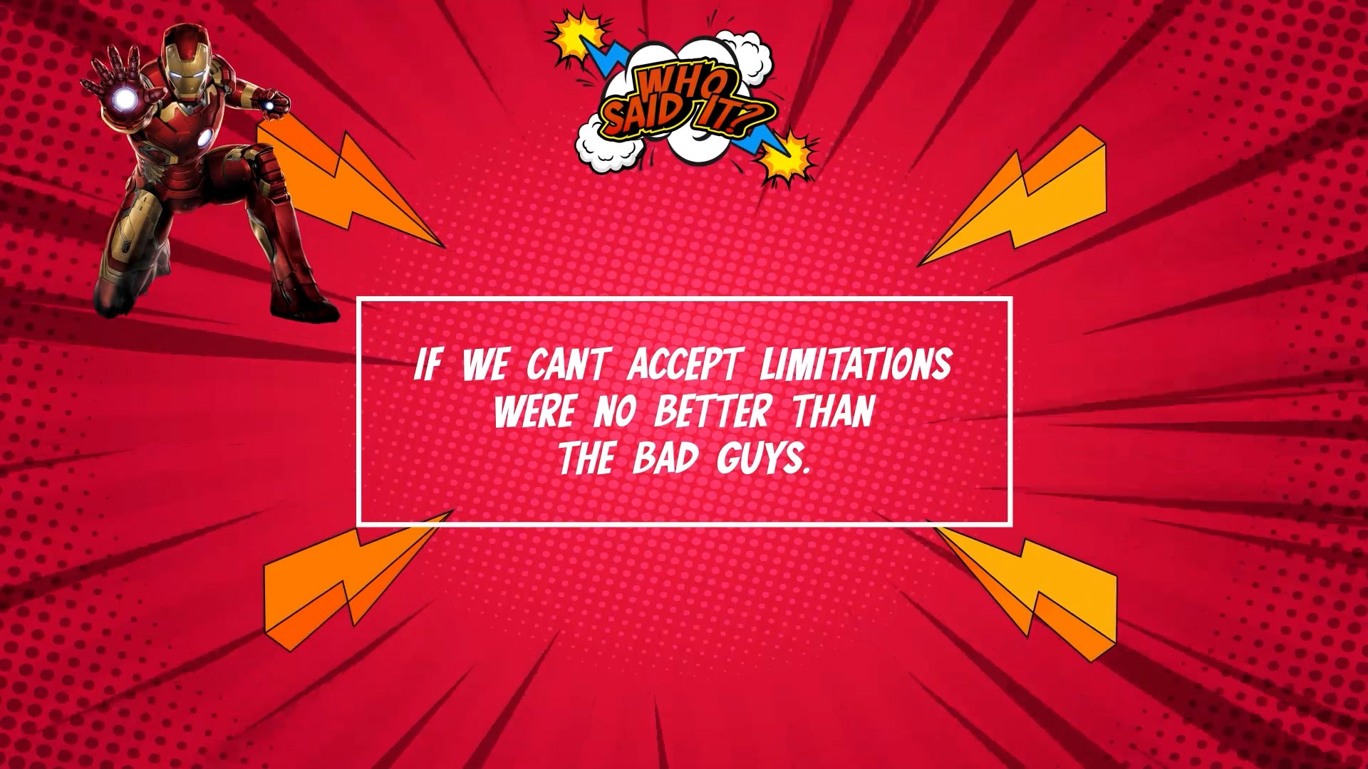 Who Said It - OG Avengers Edition