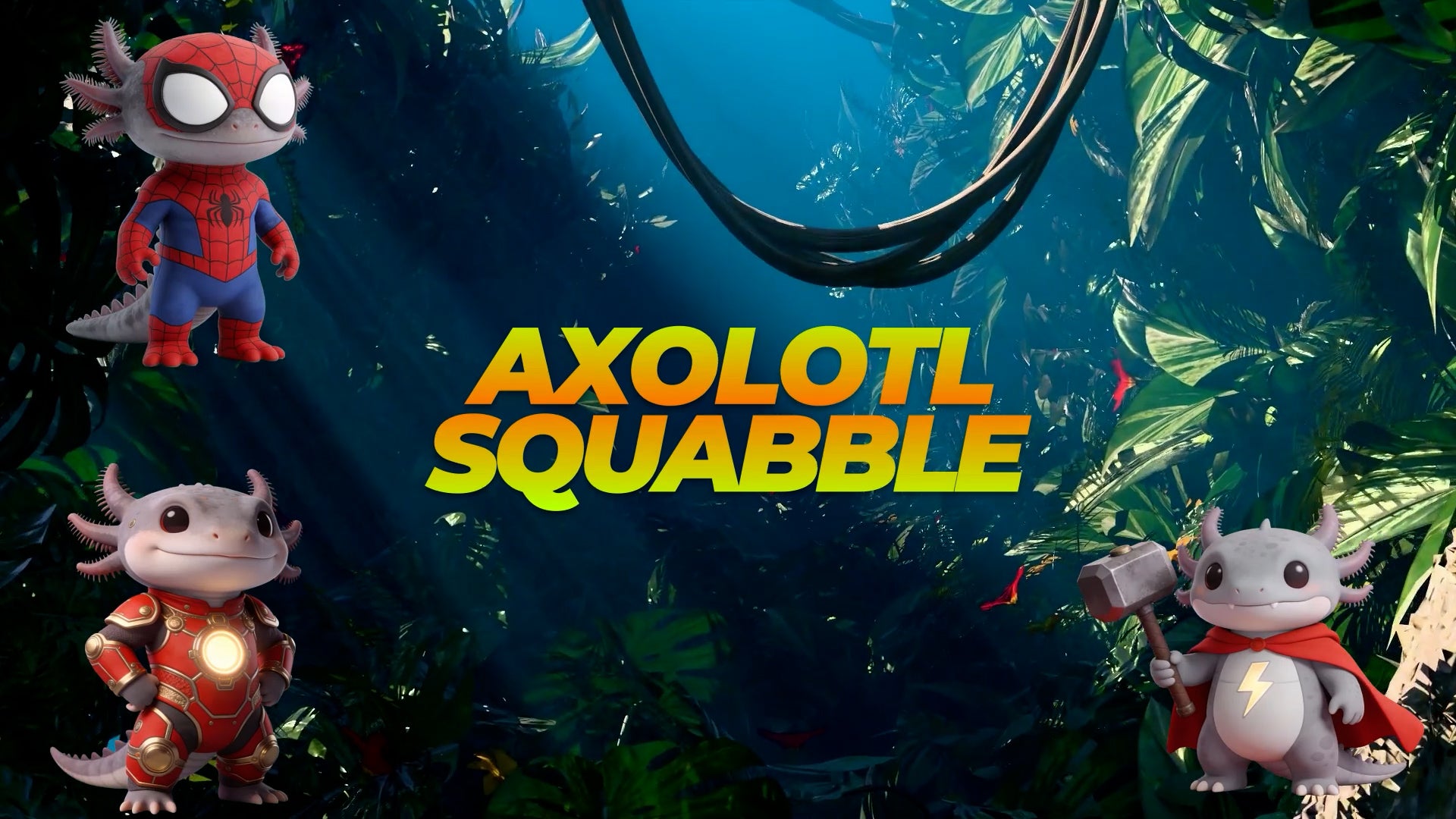Axolotl Squabble