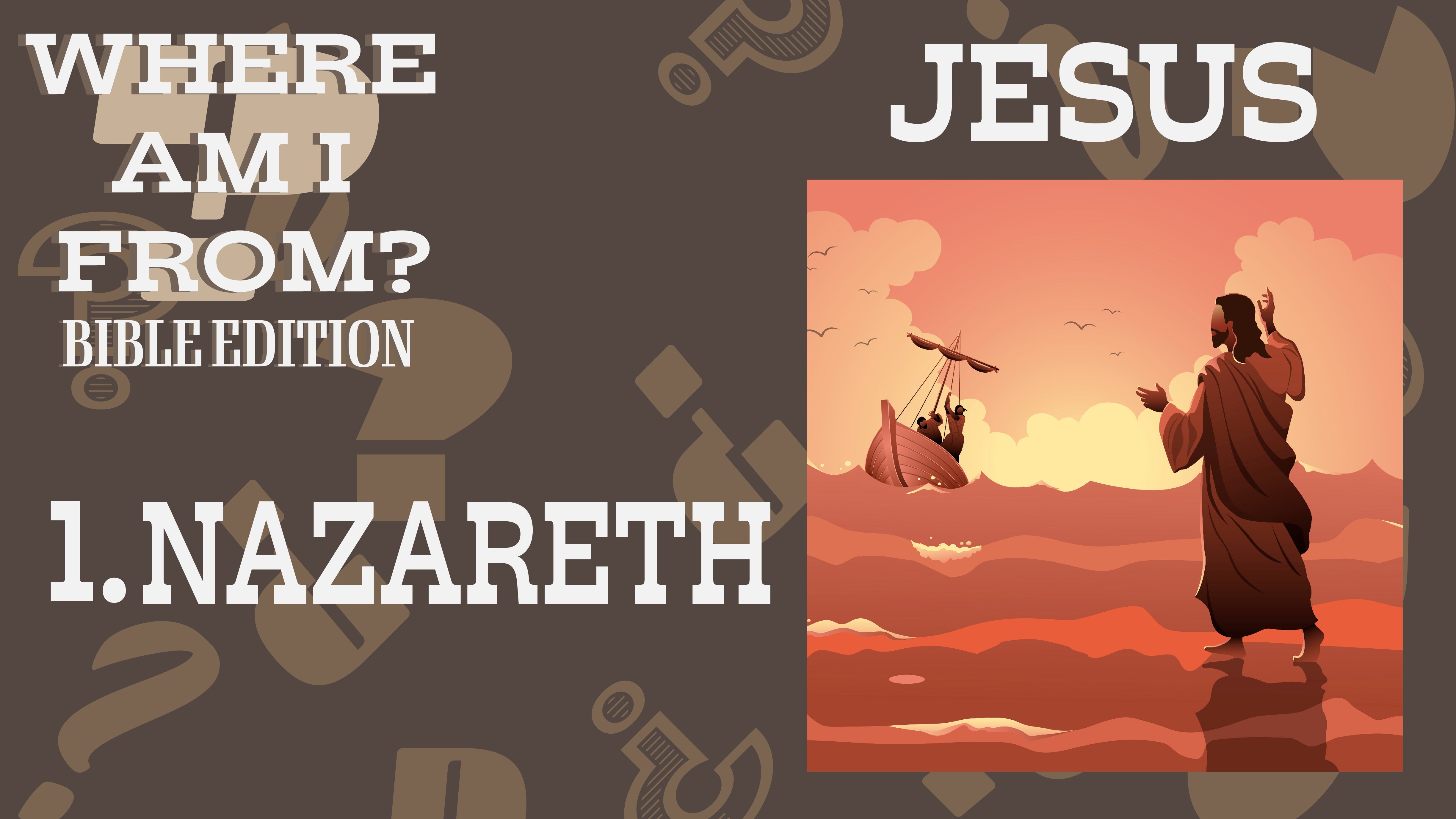 Where Am I From? Bible Edition