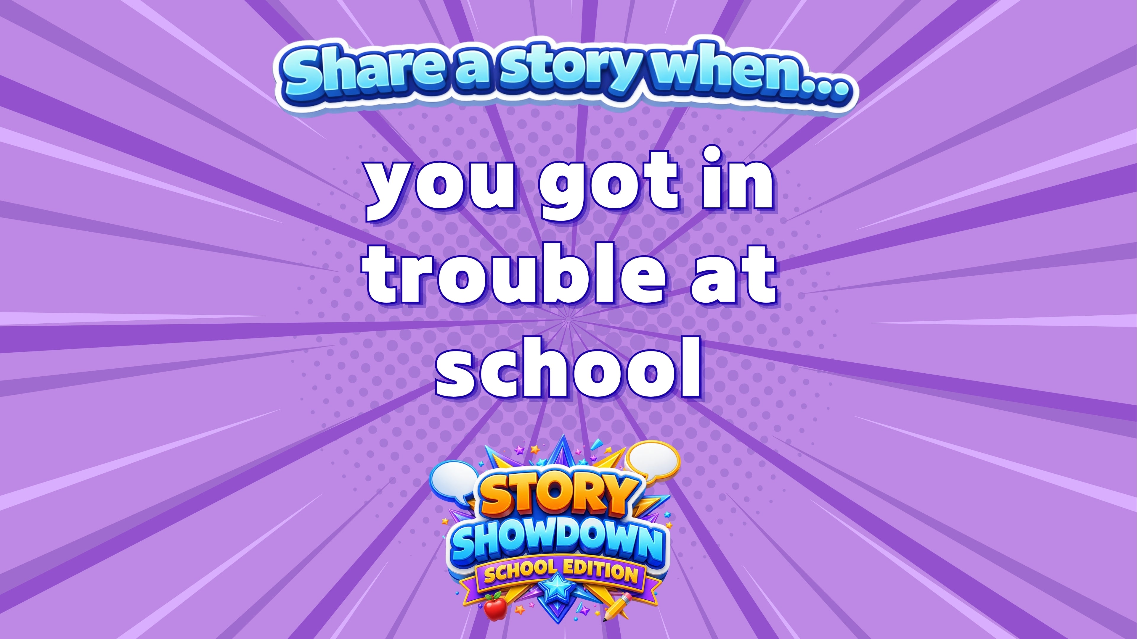 Story Showdown - School Edition