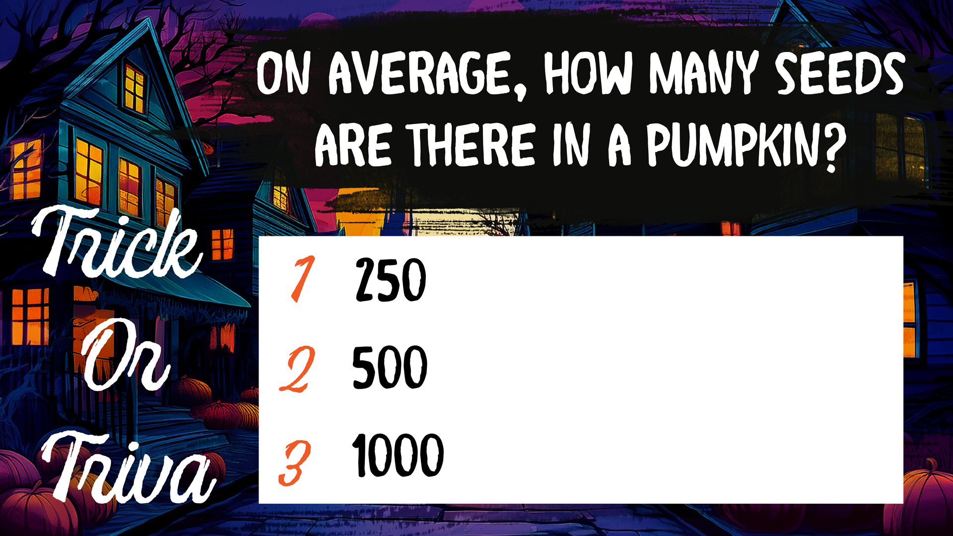 Trick Or Trivia