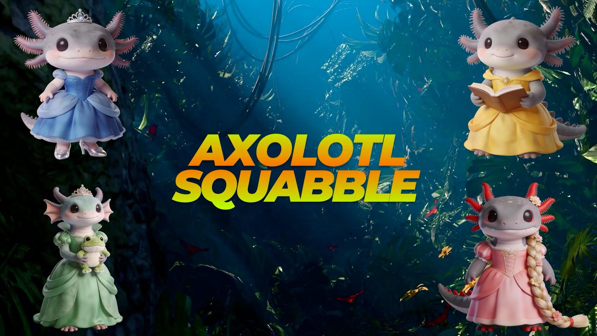 Axolotl Squabble