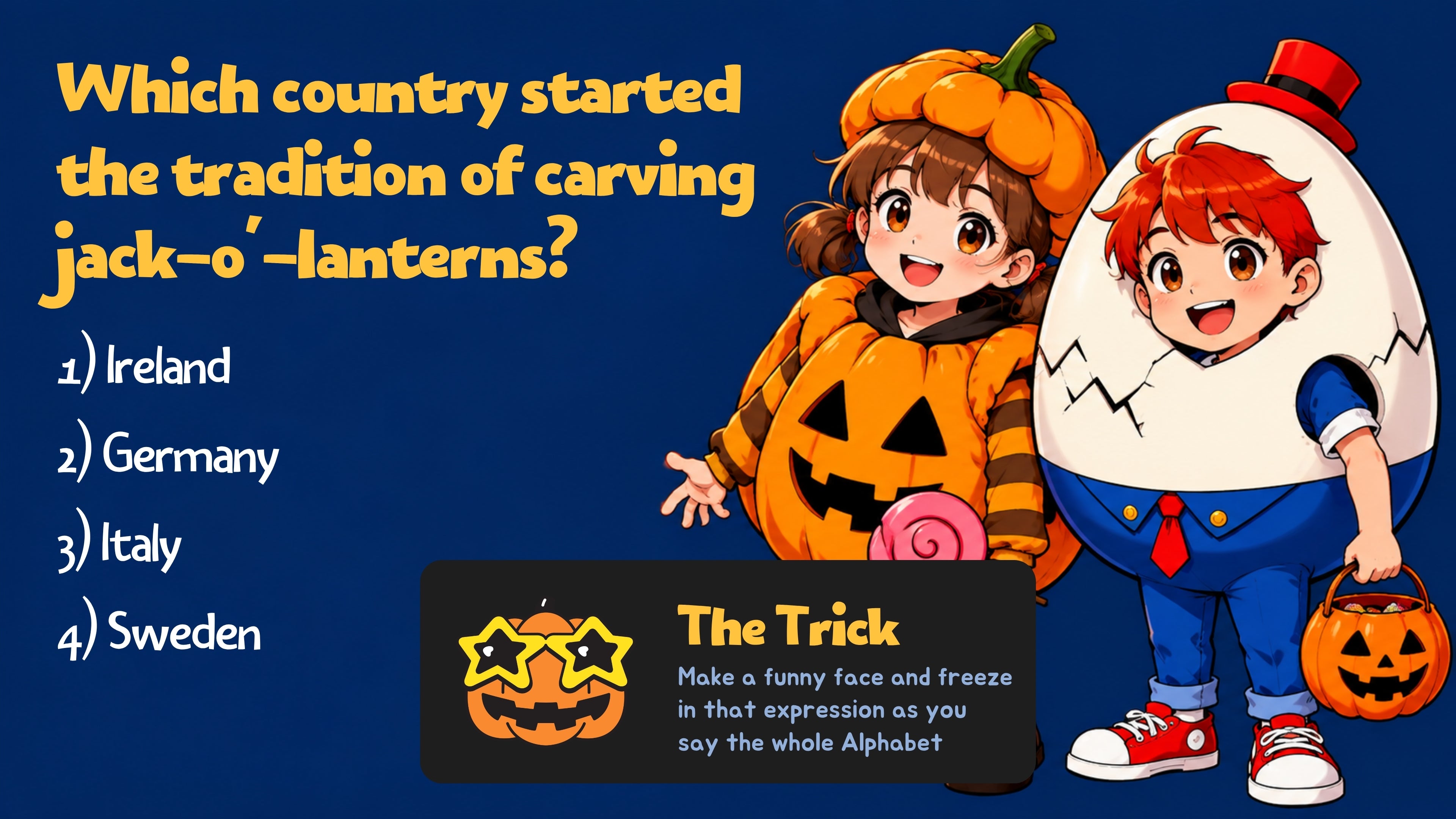Trick or Trivia