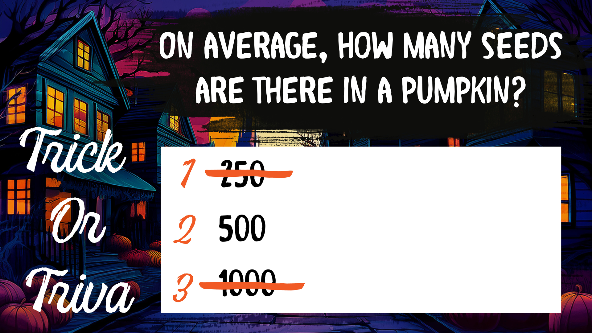 Trick Or Trivia