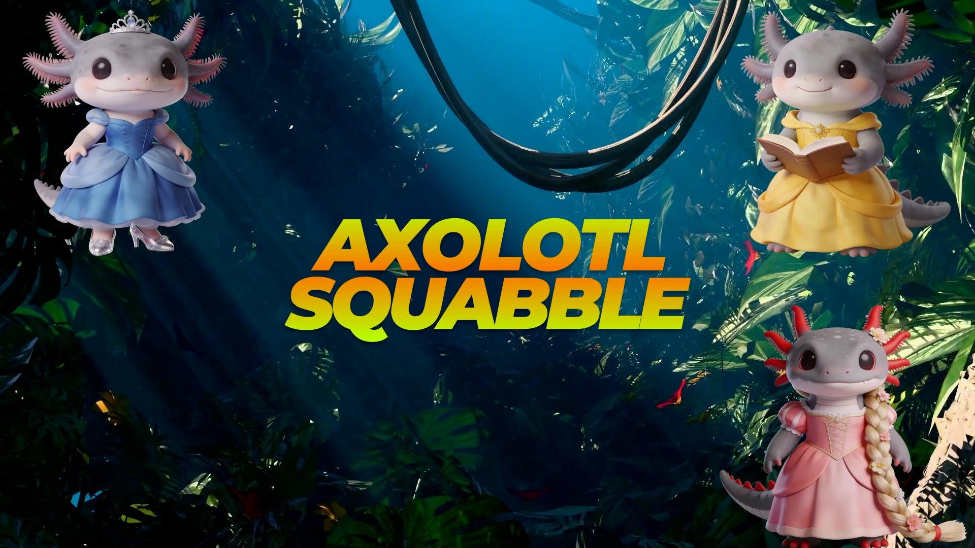 Axolotl Squabble