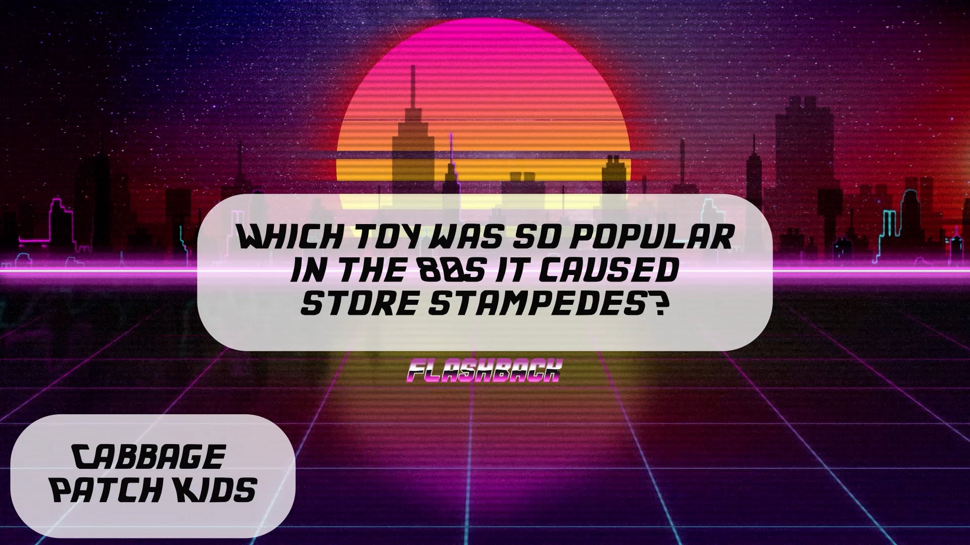 Flashback – 80s Edition