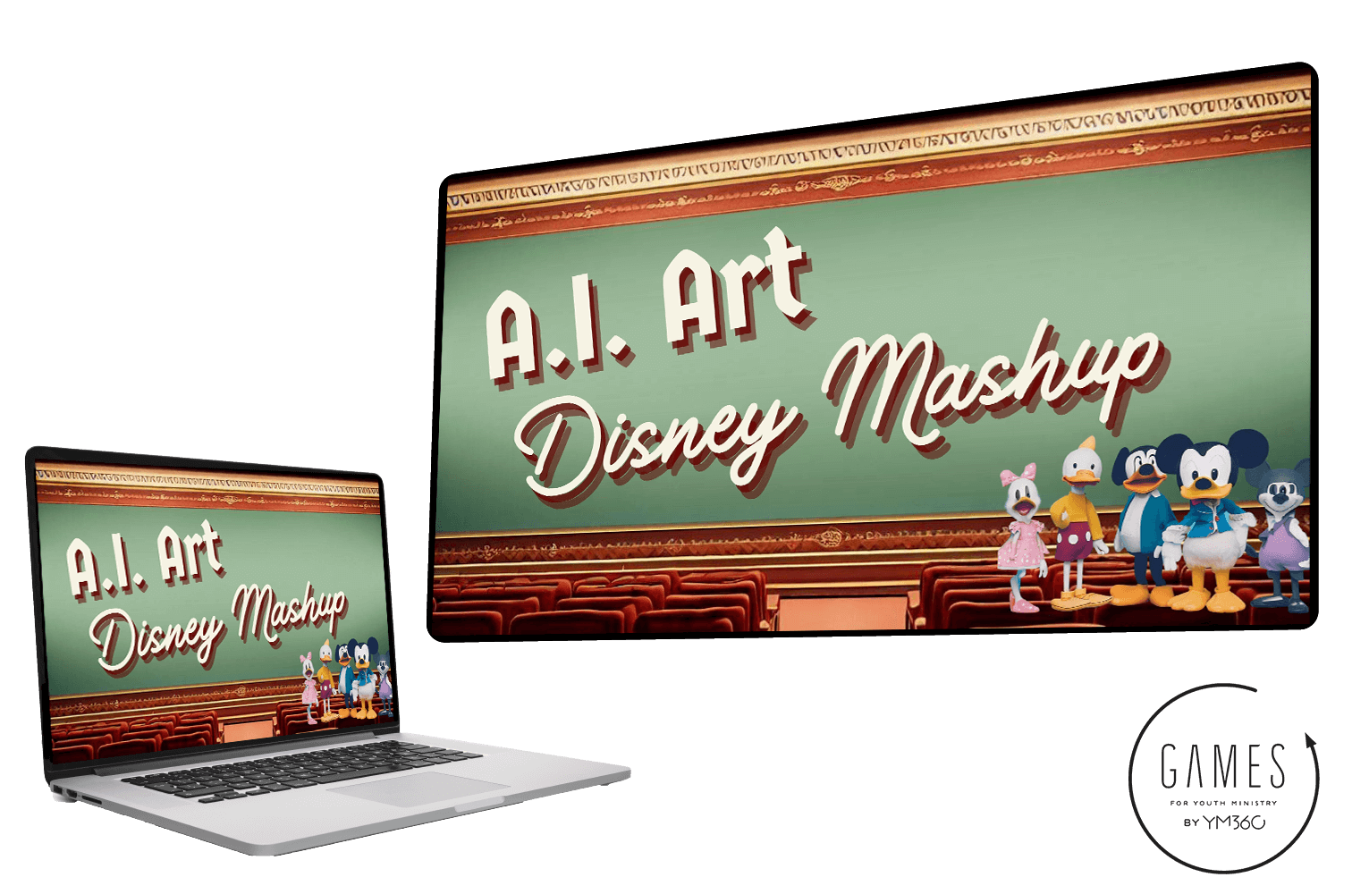 A.I. Art: Disney Mashup