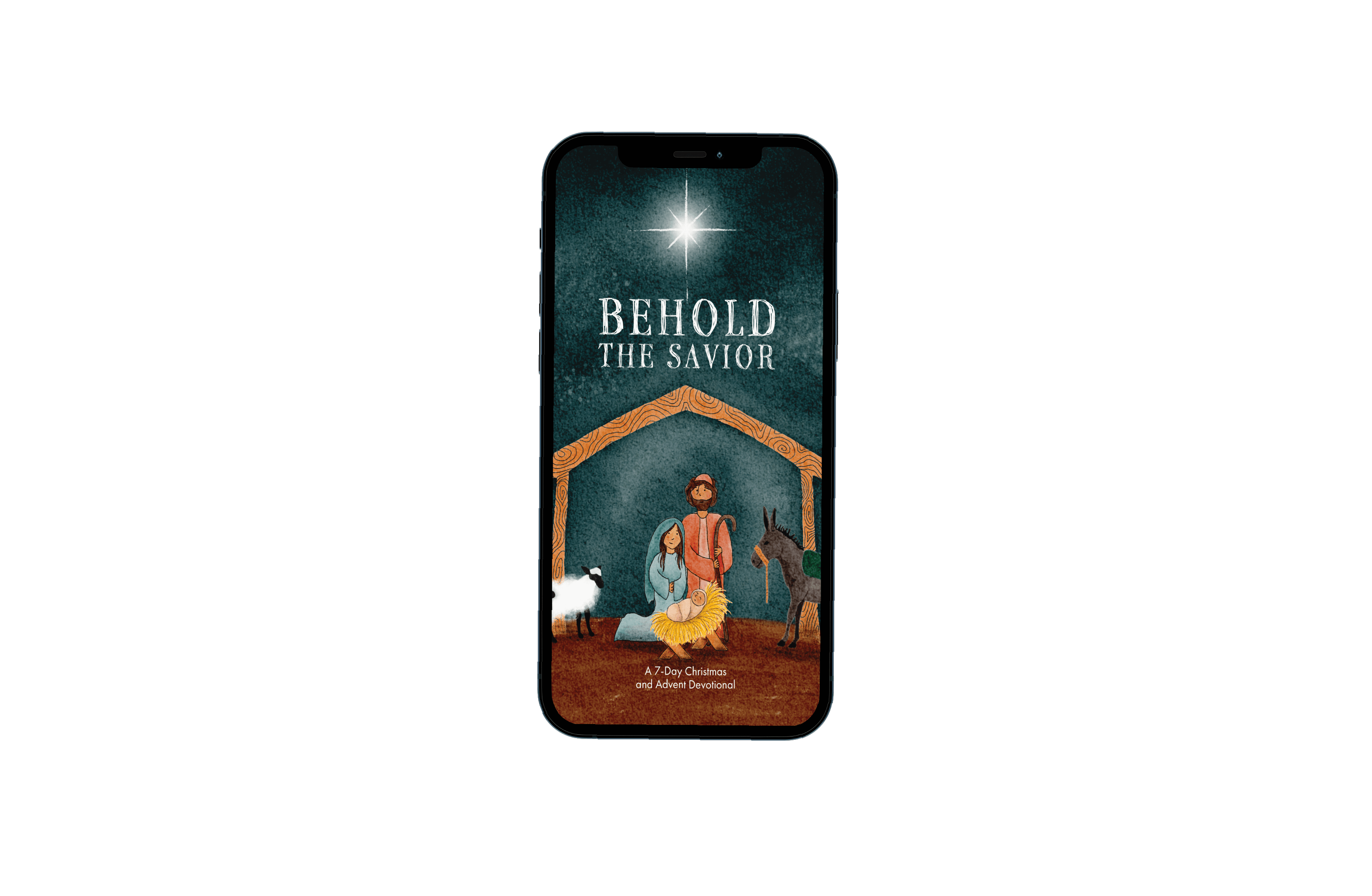 [DOWNLOADABLE VERSION] Behold the Savior: A 7-Day Christmas and Advent Devotional for Kids & Family