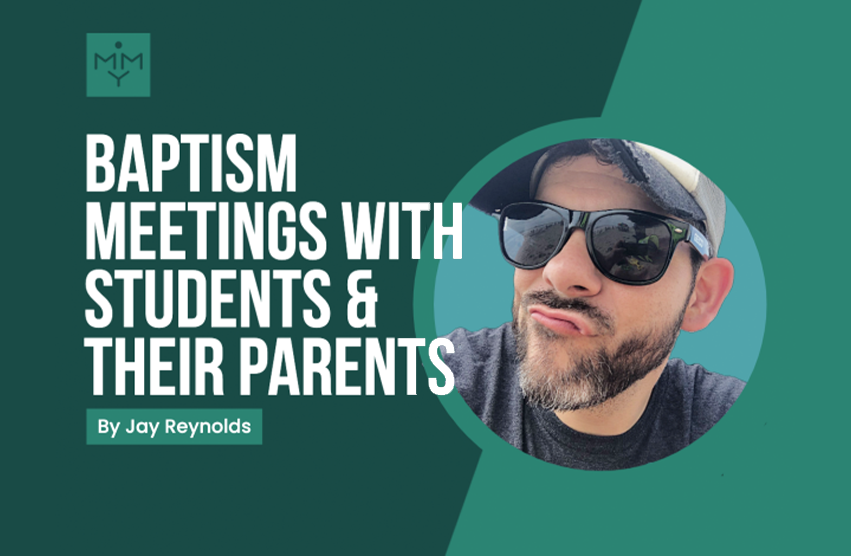 [Look Video] Baptism Meetings With Students & Their Parents