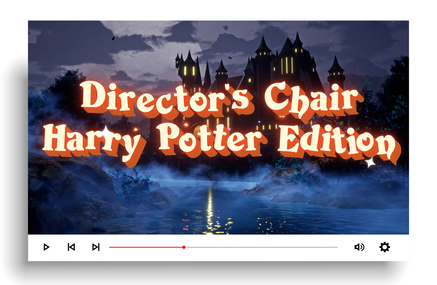 Director's Chair - Harry Potter Edition