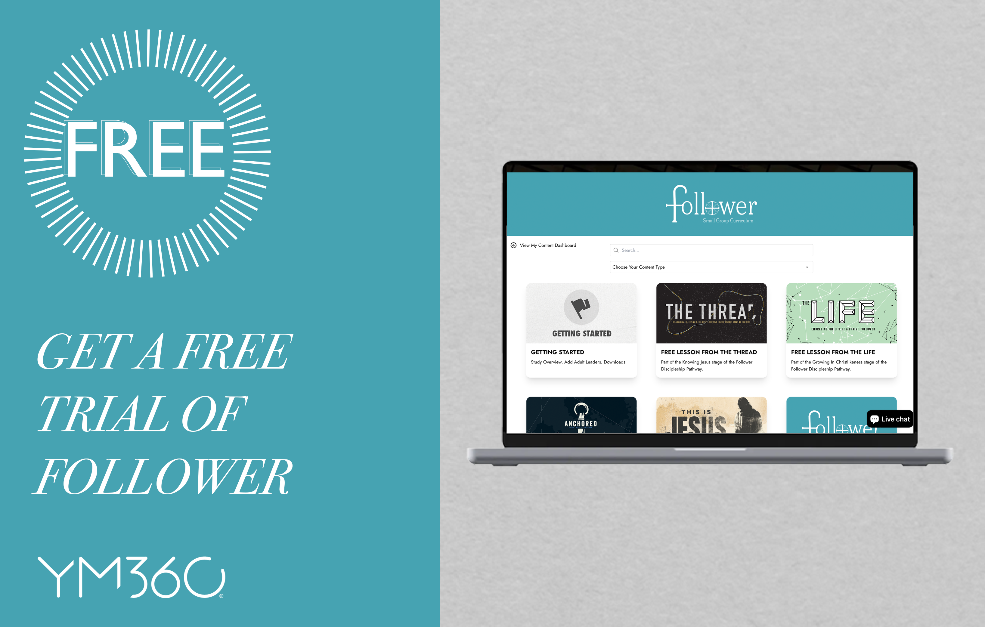 Get a FREE Trial of Follower Small Group Curriculum