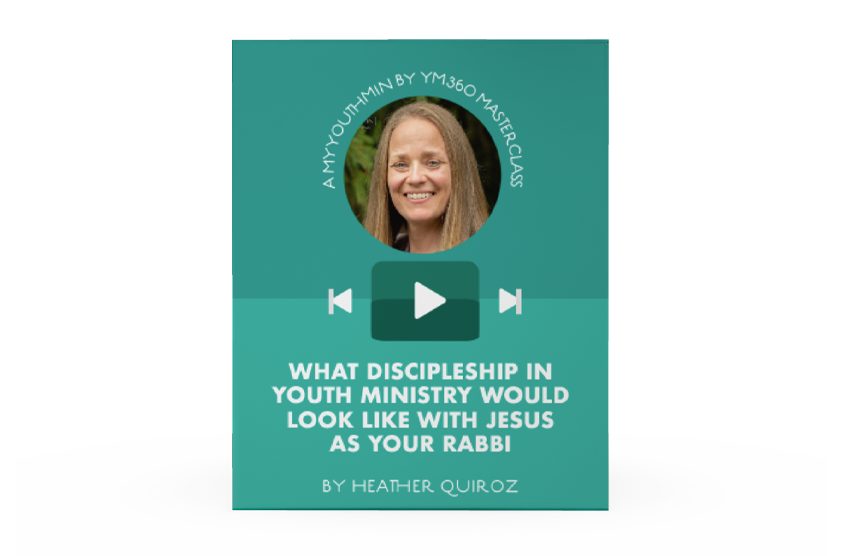 Video Training What Discipleship In Youth Ministry Would Look Like W — Ym360 4192