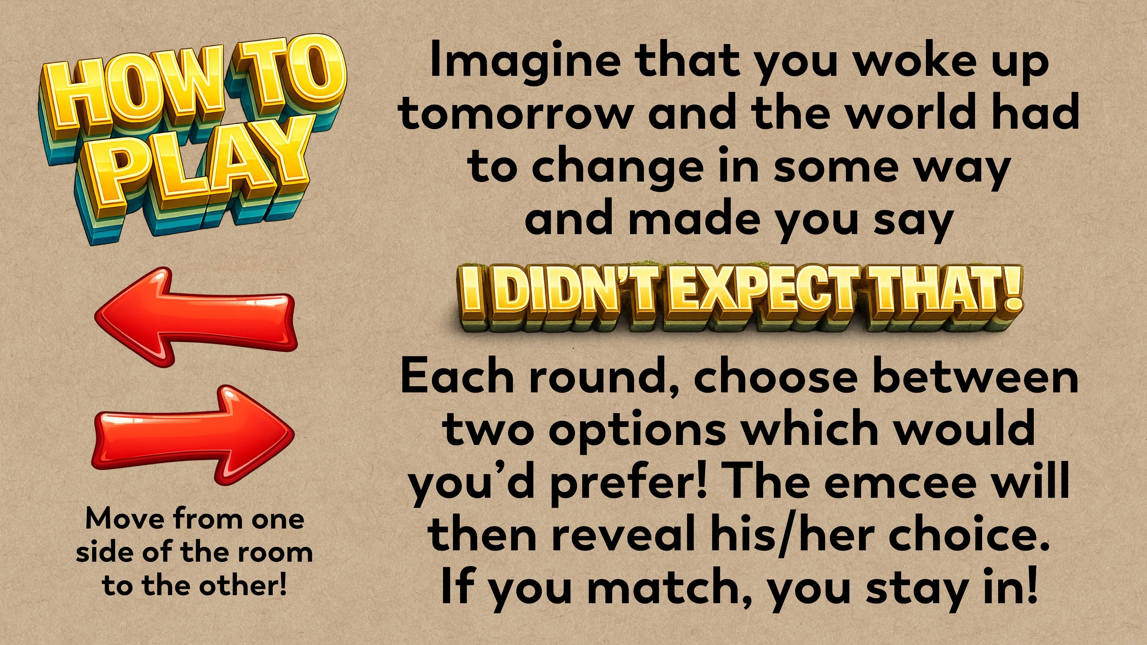 I Didnt Expect That