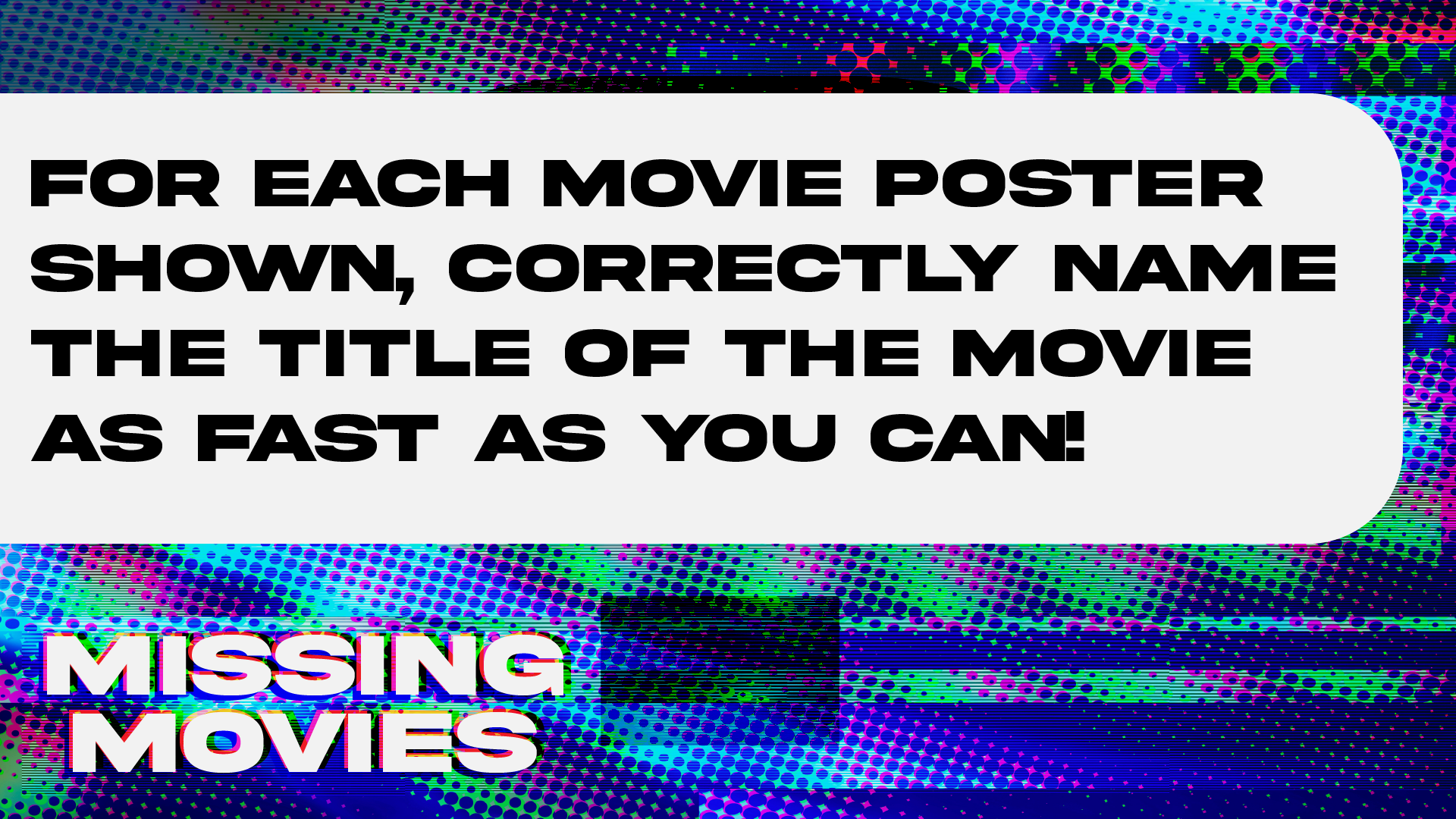 Missing Movies