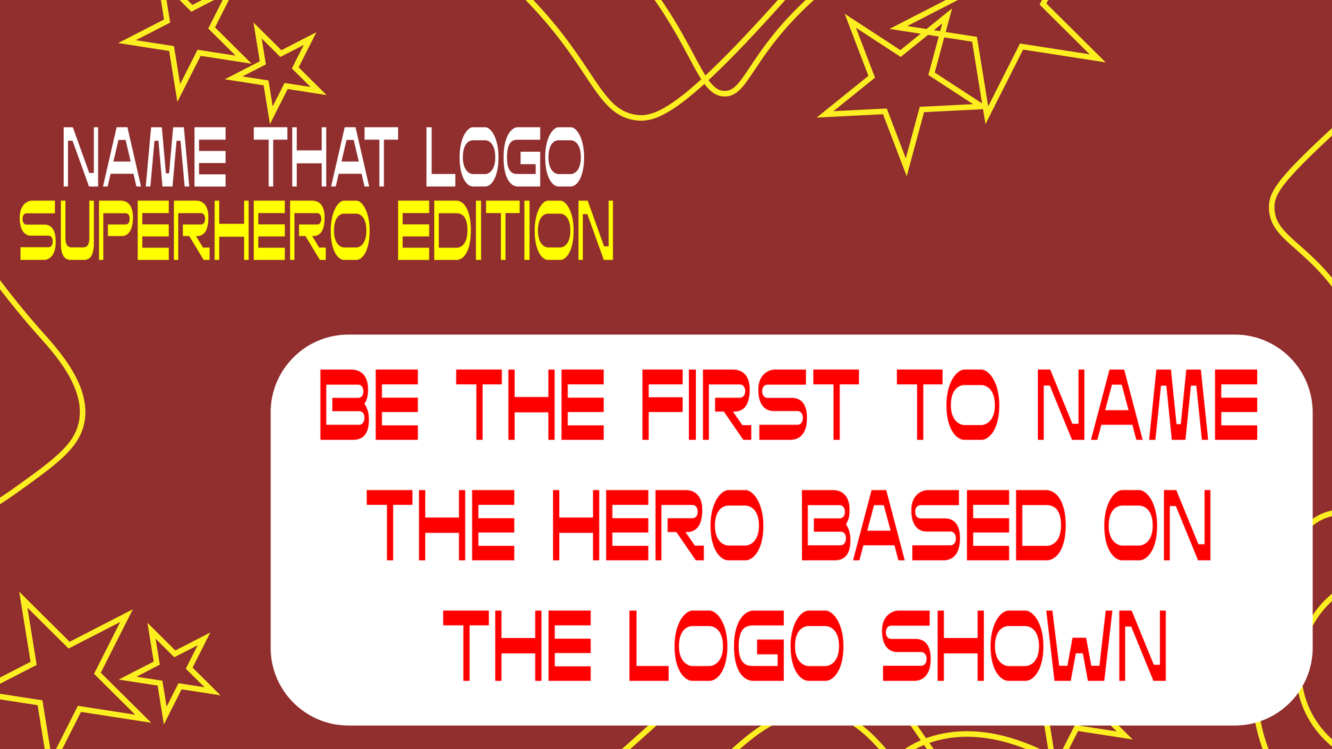 Name That Superhero Logo Vol. 2