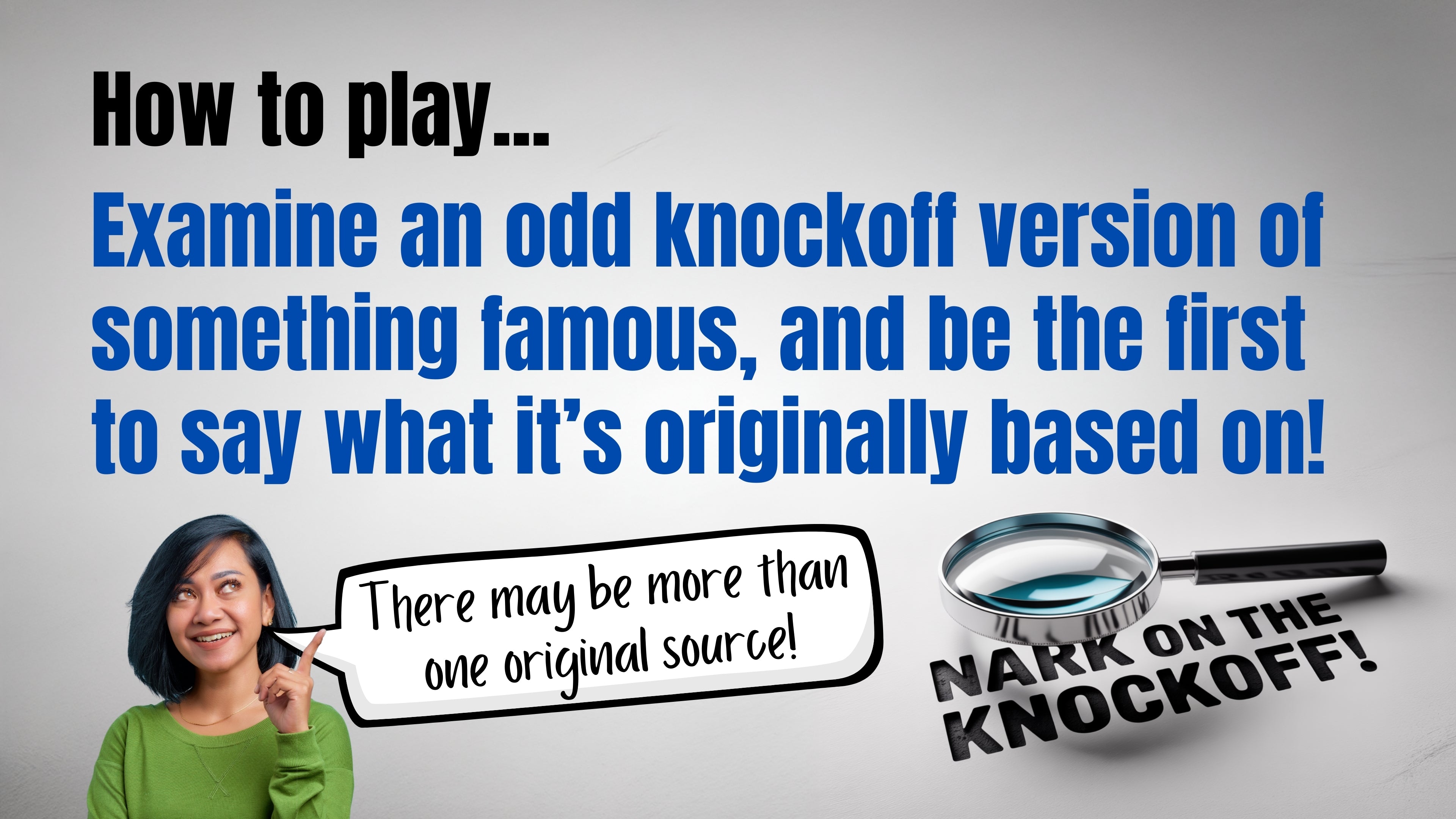 Nark on the Knockoff - Crazy Brands