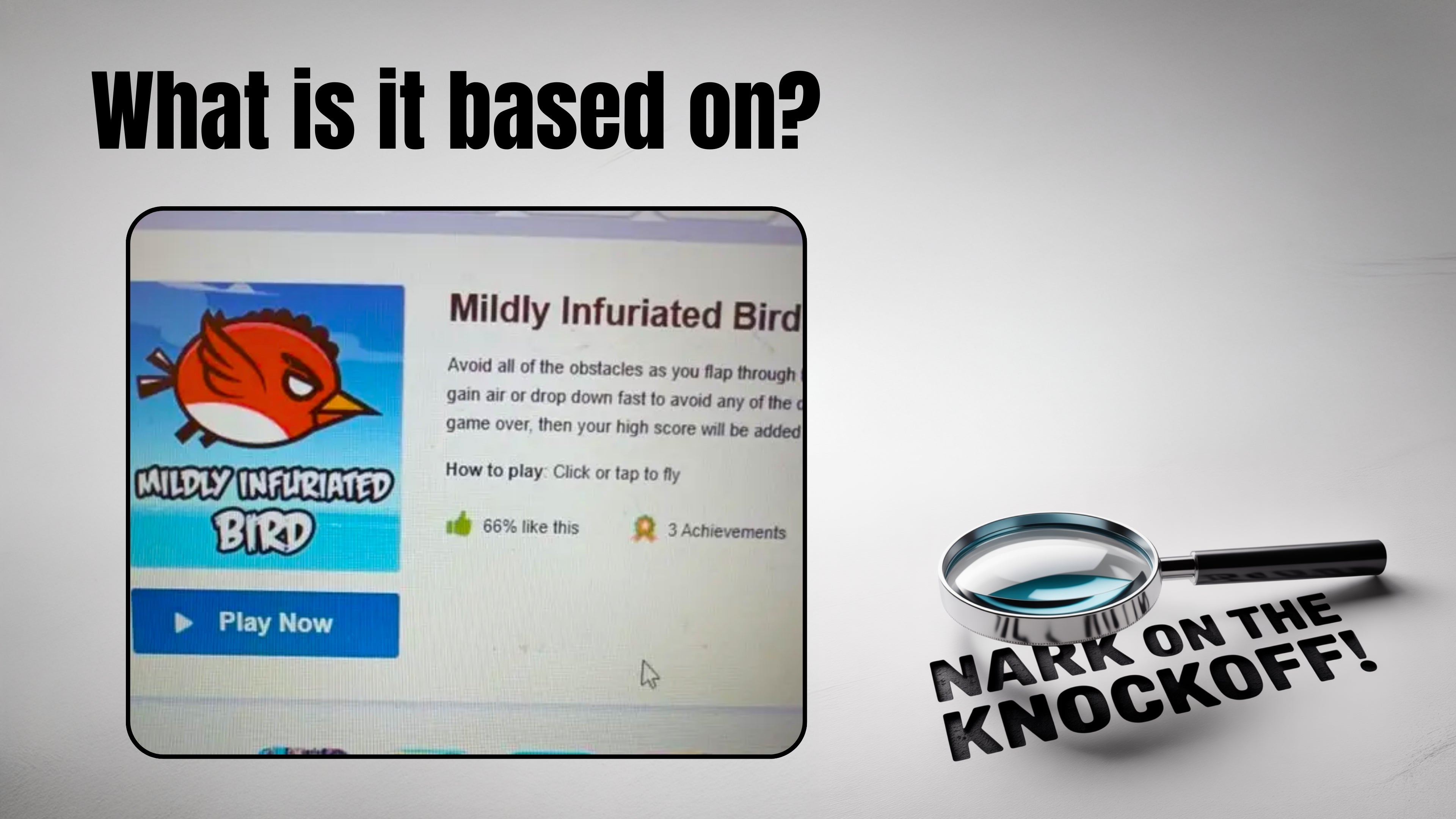 Nark on the Knockoff - Crazy Brands