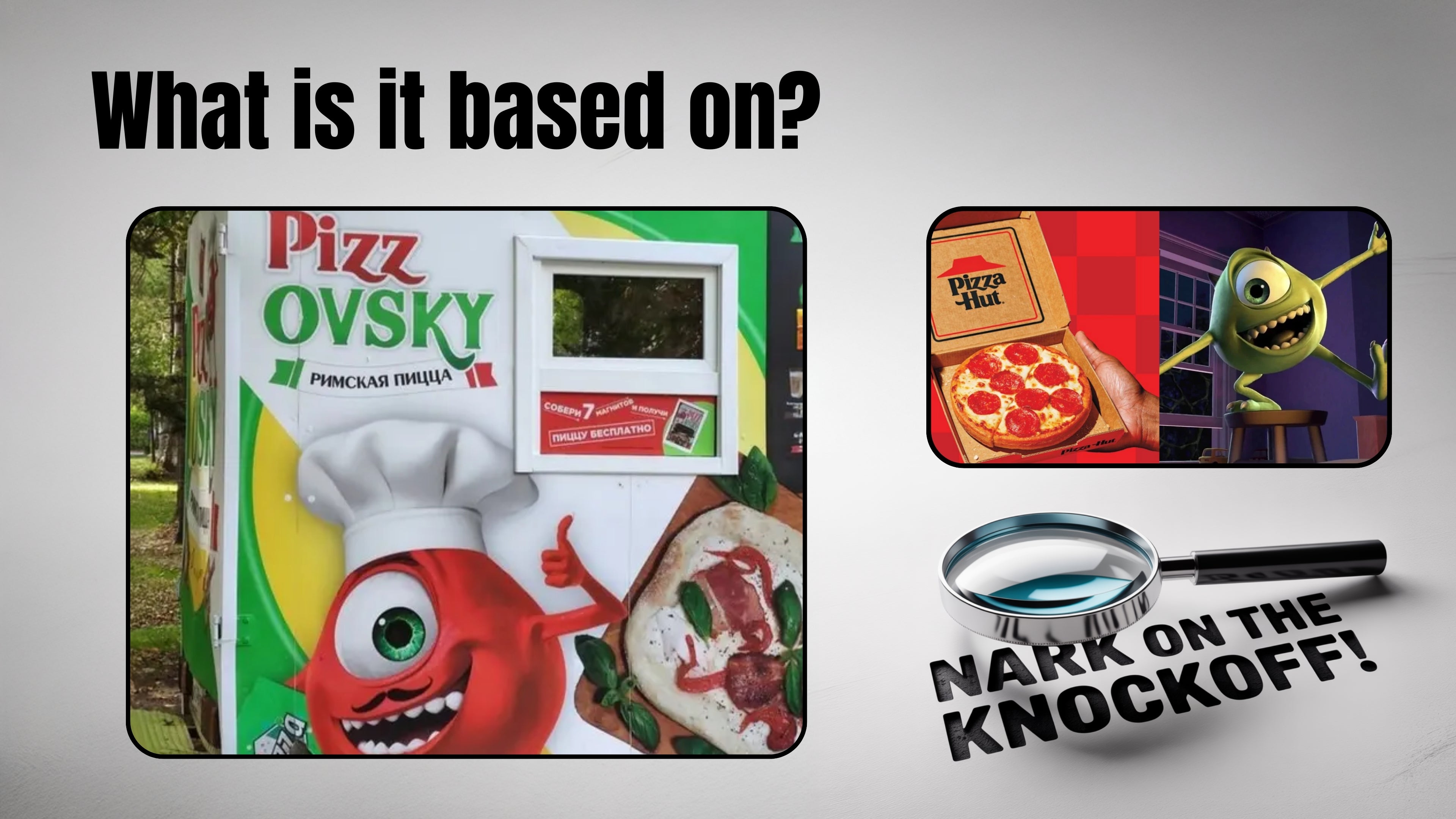 Nark on the Knockoff - Crazy Brands