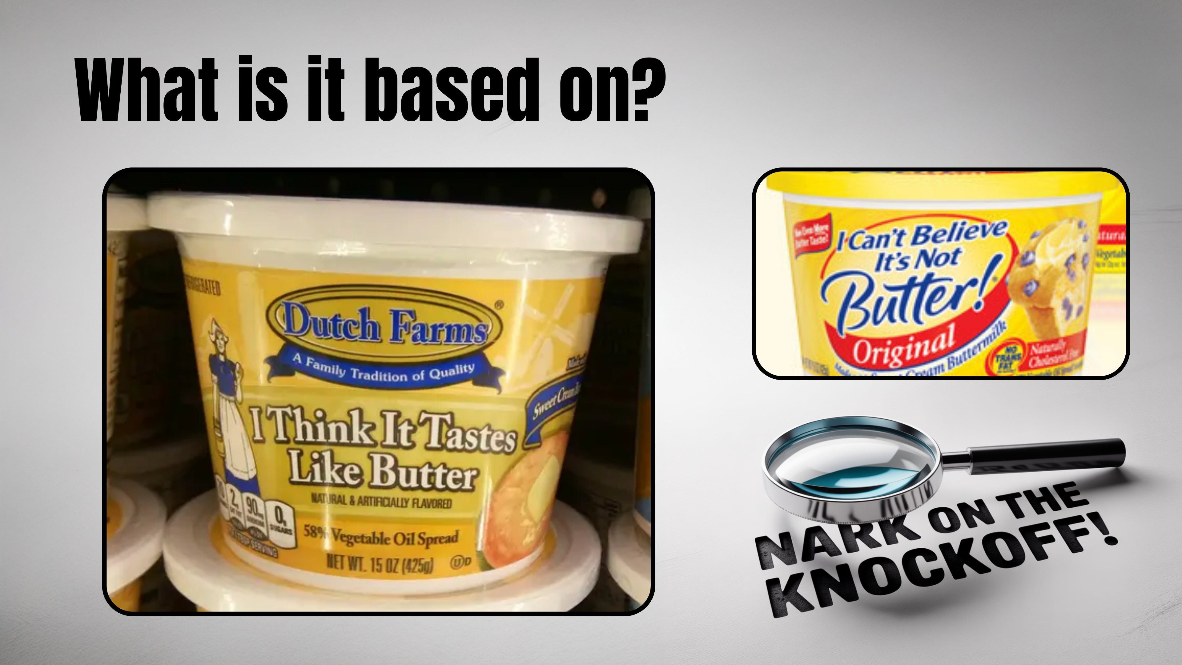 Nark on the Knockoff - Wild Foods