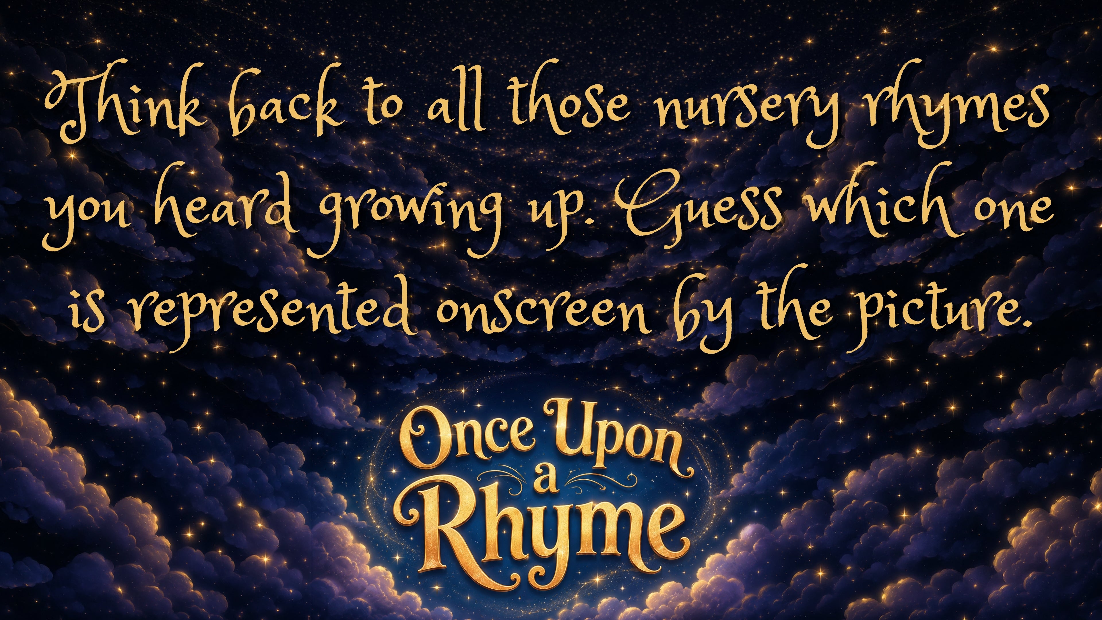Once Upon A Rhyme