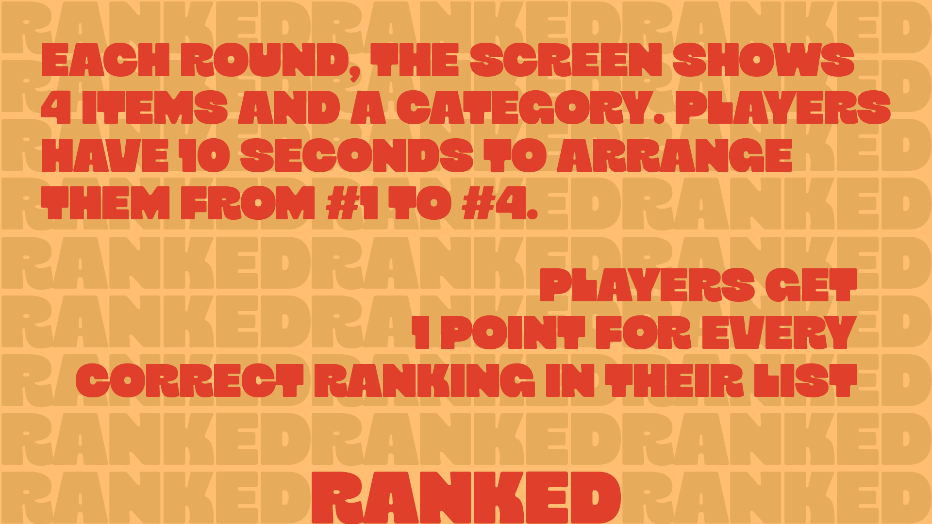 Ranked