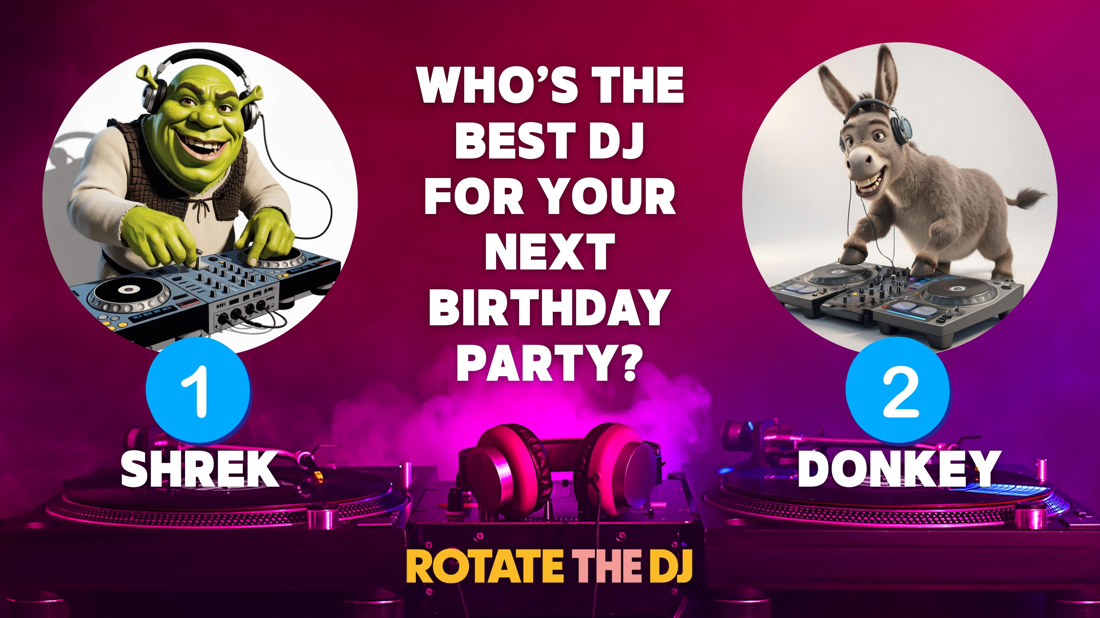 Rotate the DJ