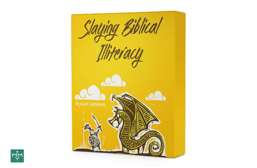 [4 Lesson Course] Slaying Biblical Illiteracy: Helping Teenagers Trust God's Word (Part 1)