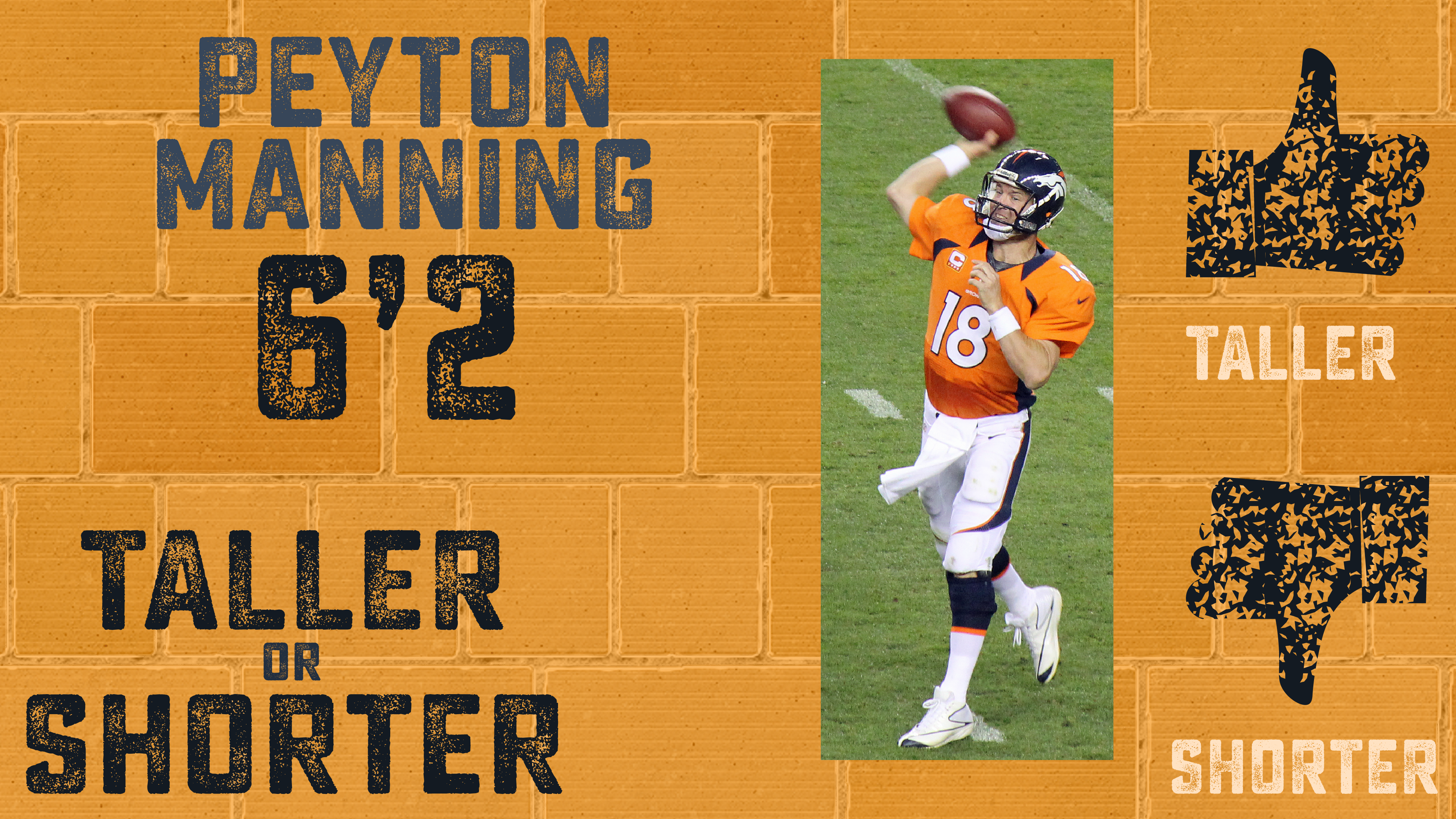 Taller Or Shorter - Athlete Edition