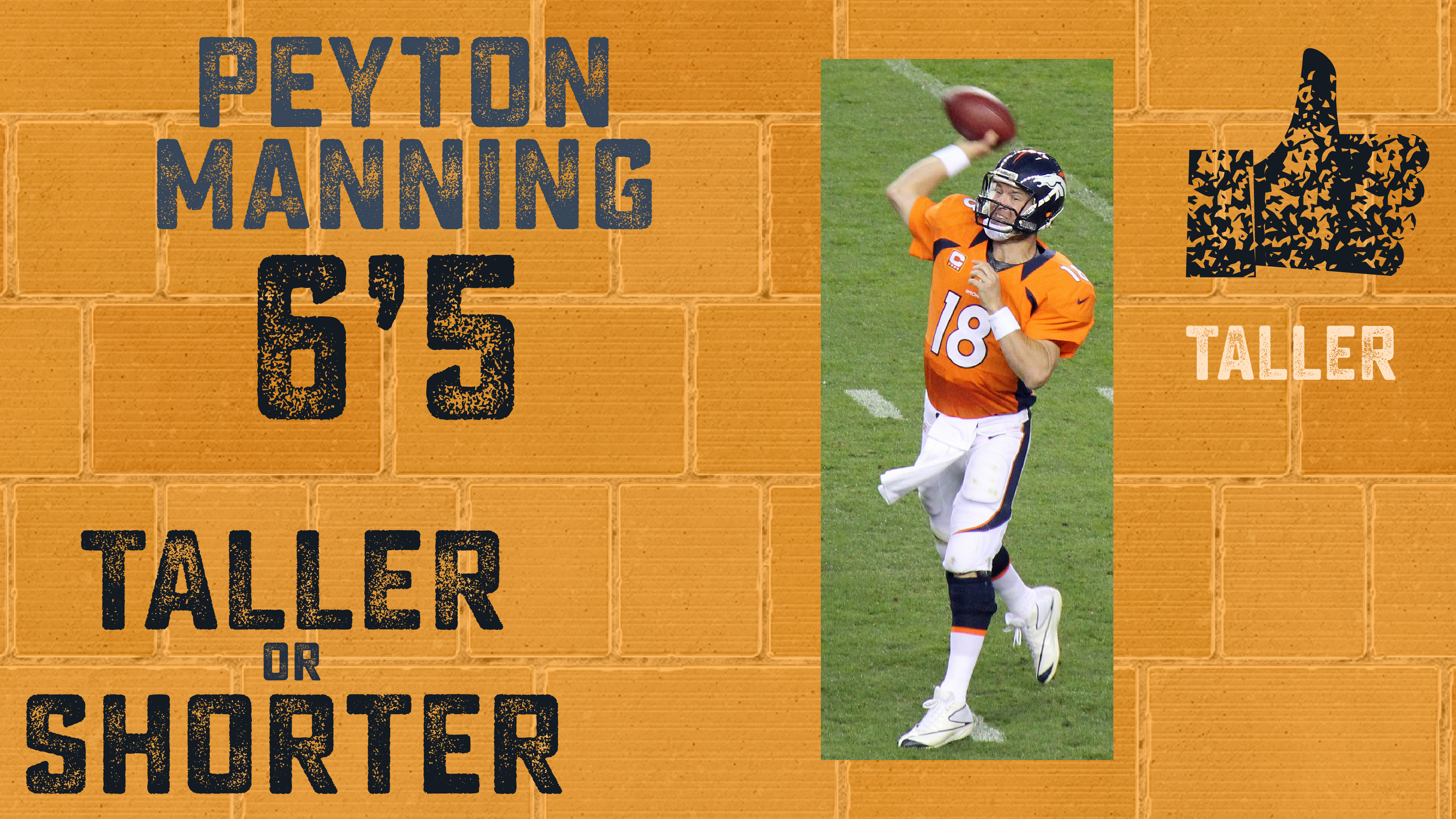 Taller Or Shorter - Athlete Edition