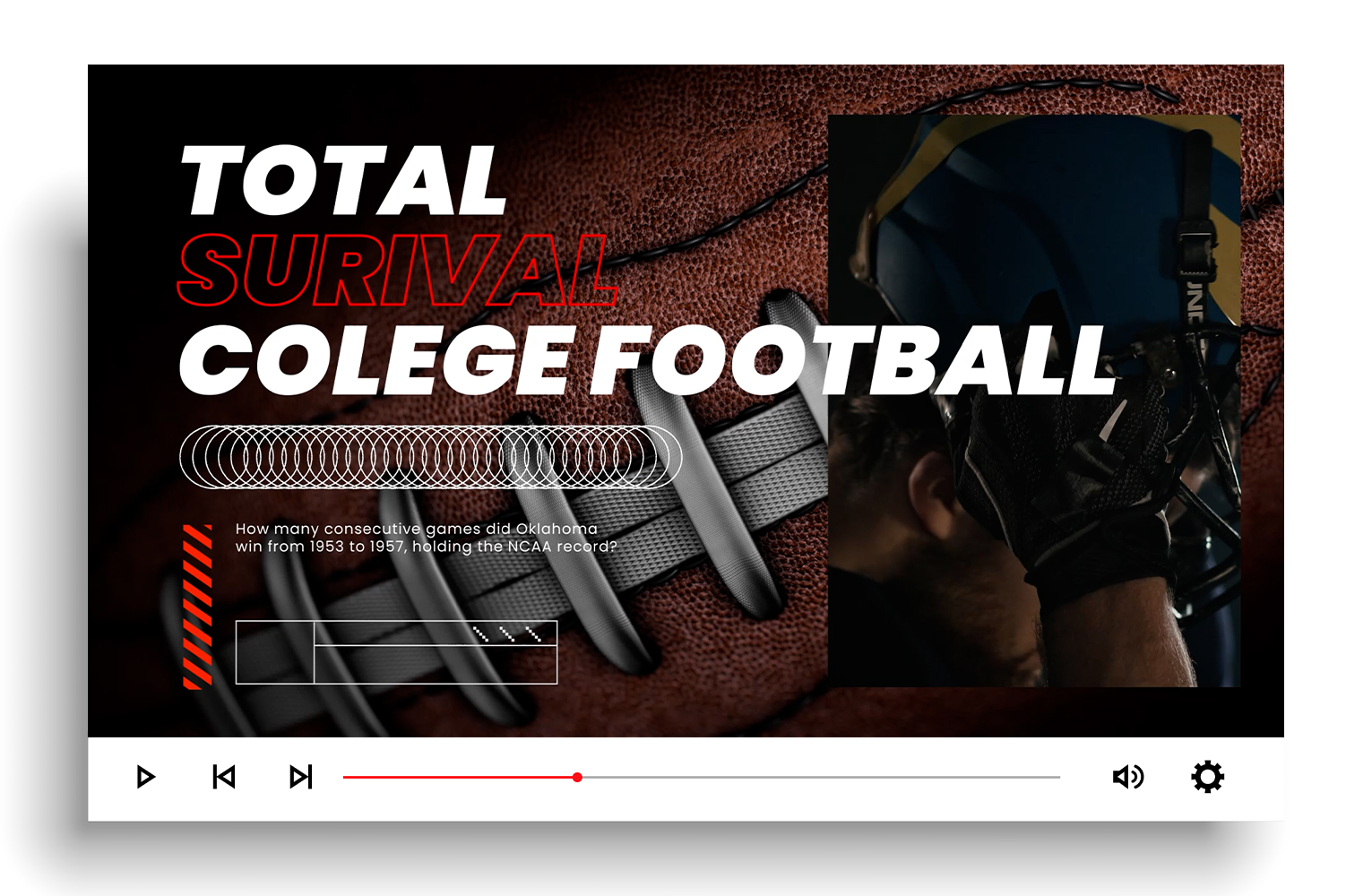 Total Survival - College Football