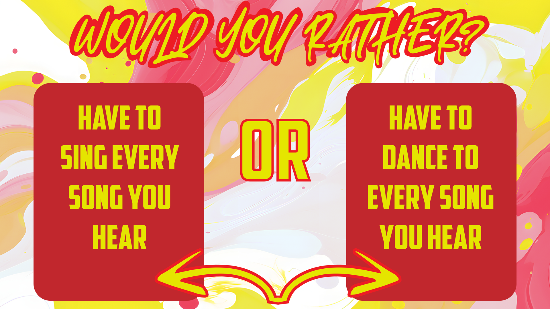 Would You Rather Vol 2