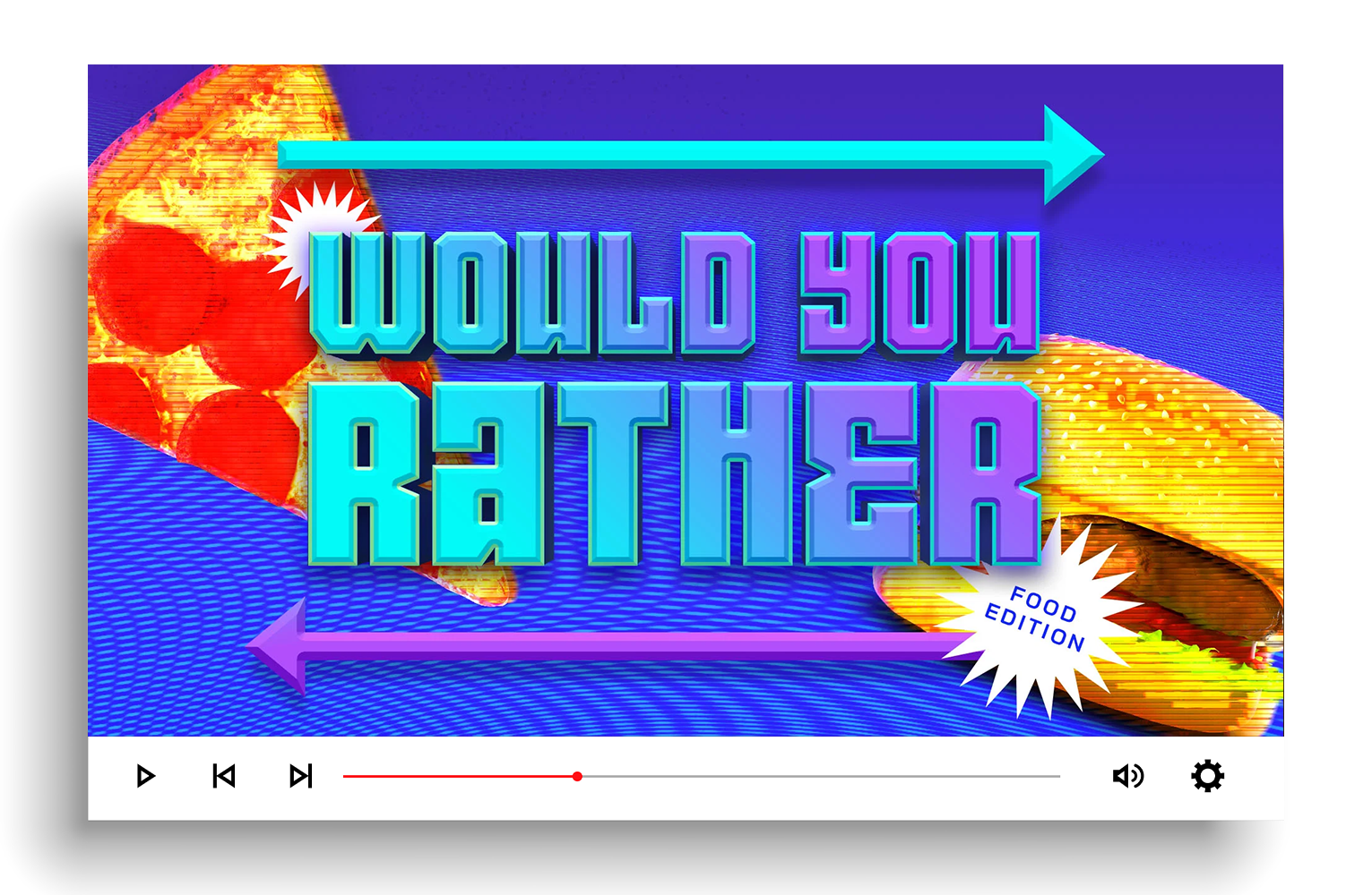 Would You Rather: Food Edition