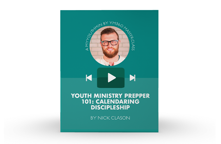[Video Training] Youth Ministry Prepper 101: Calendering Discipleship