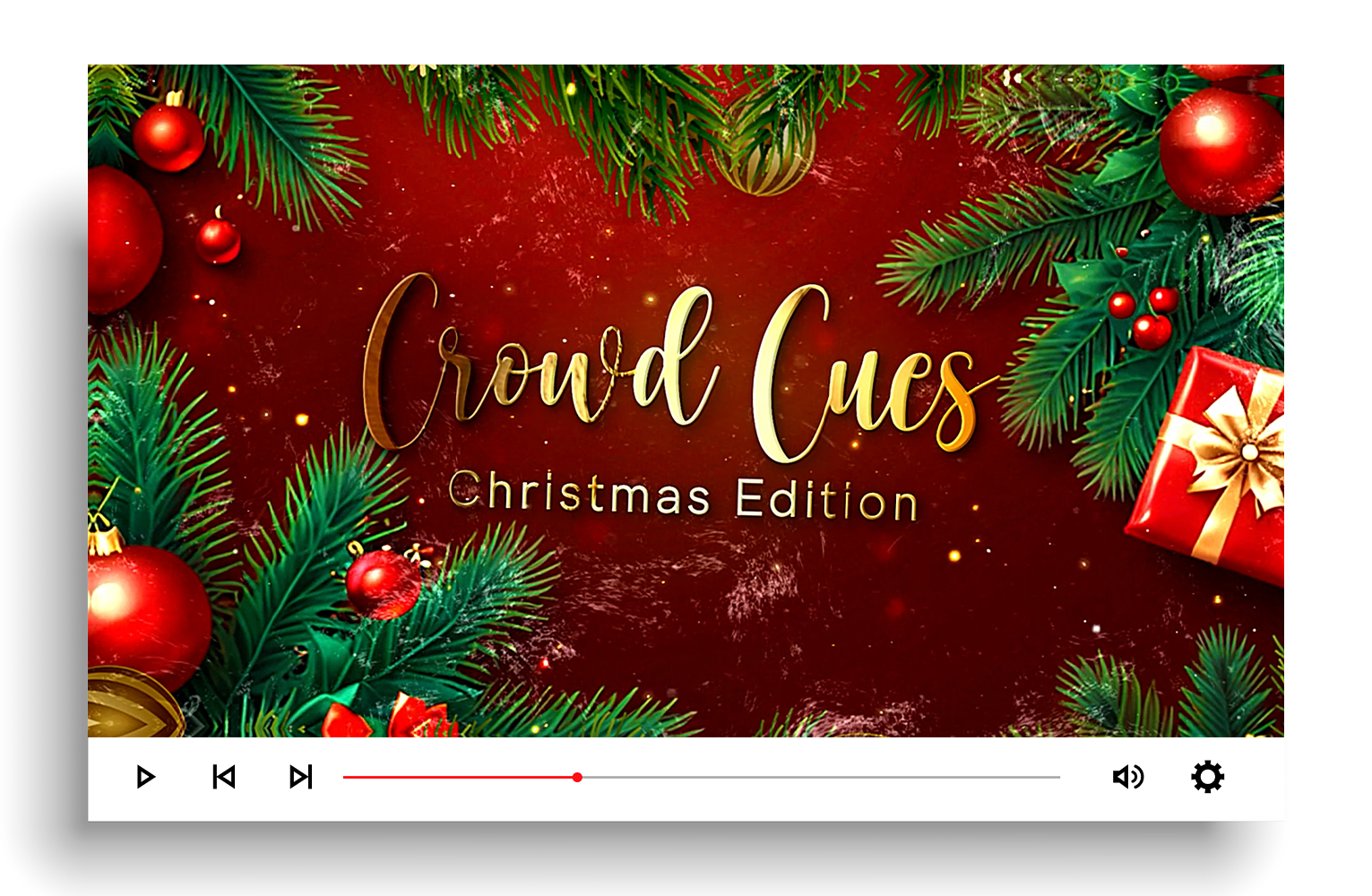 Crowd Cues: Christmas Edition