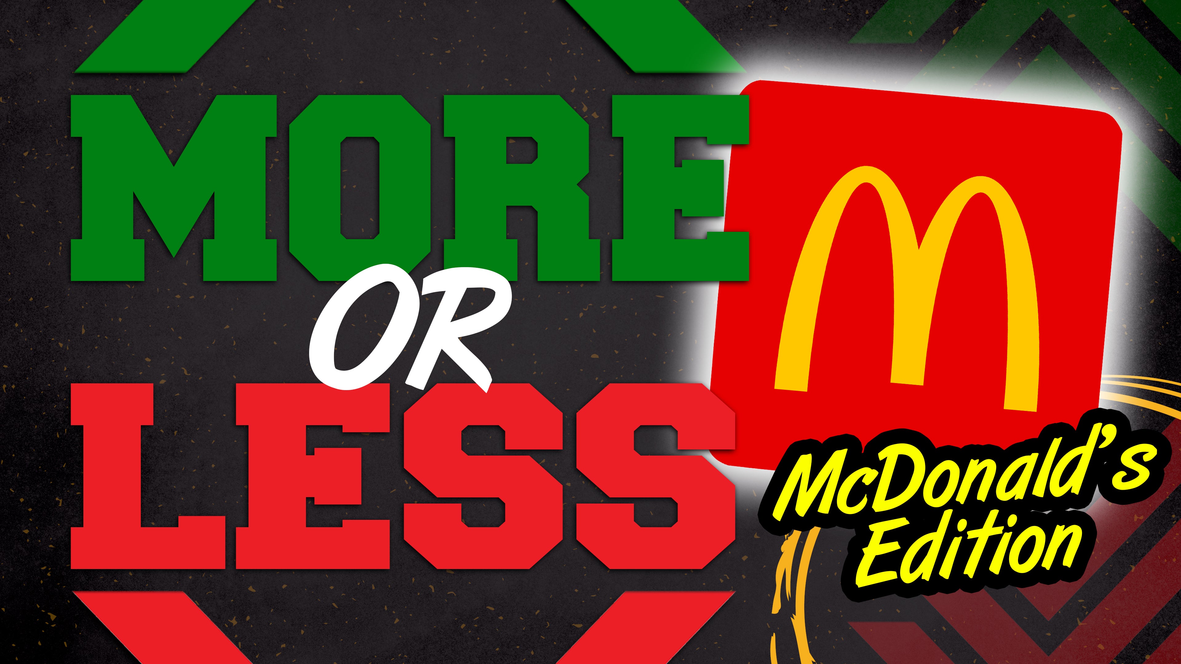 More or Less: McDonald's Edition