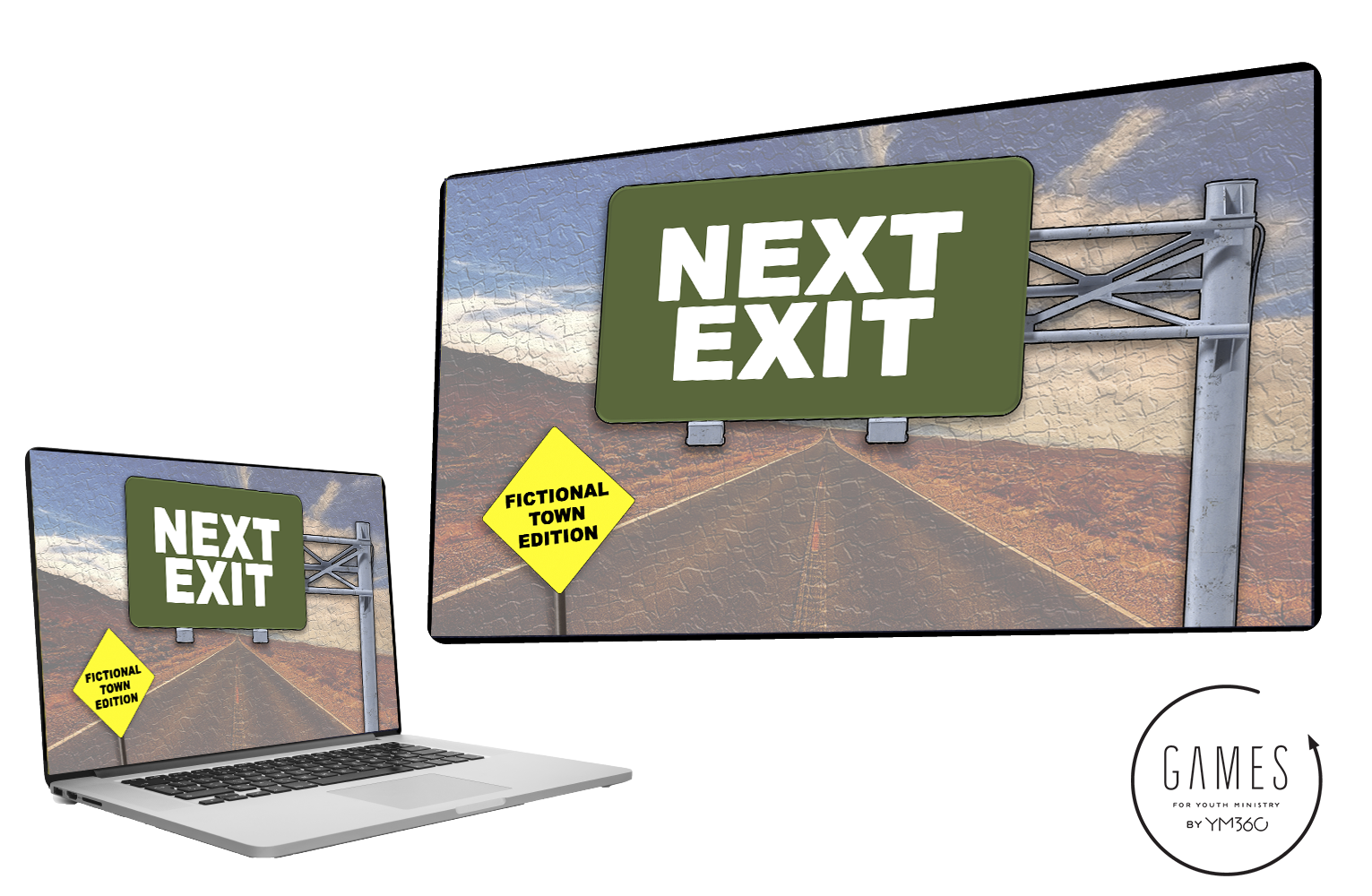Next Exit Next Exit Road Sign