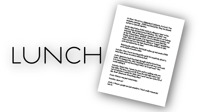 "Lunch" Script