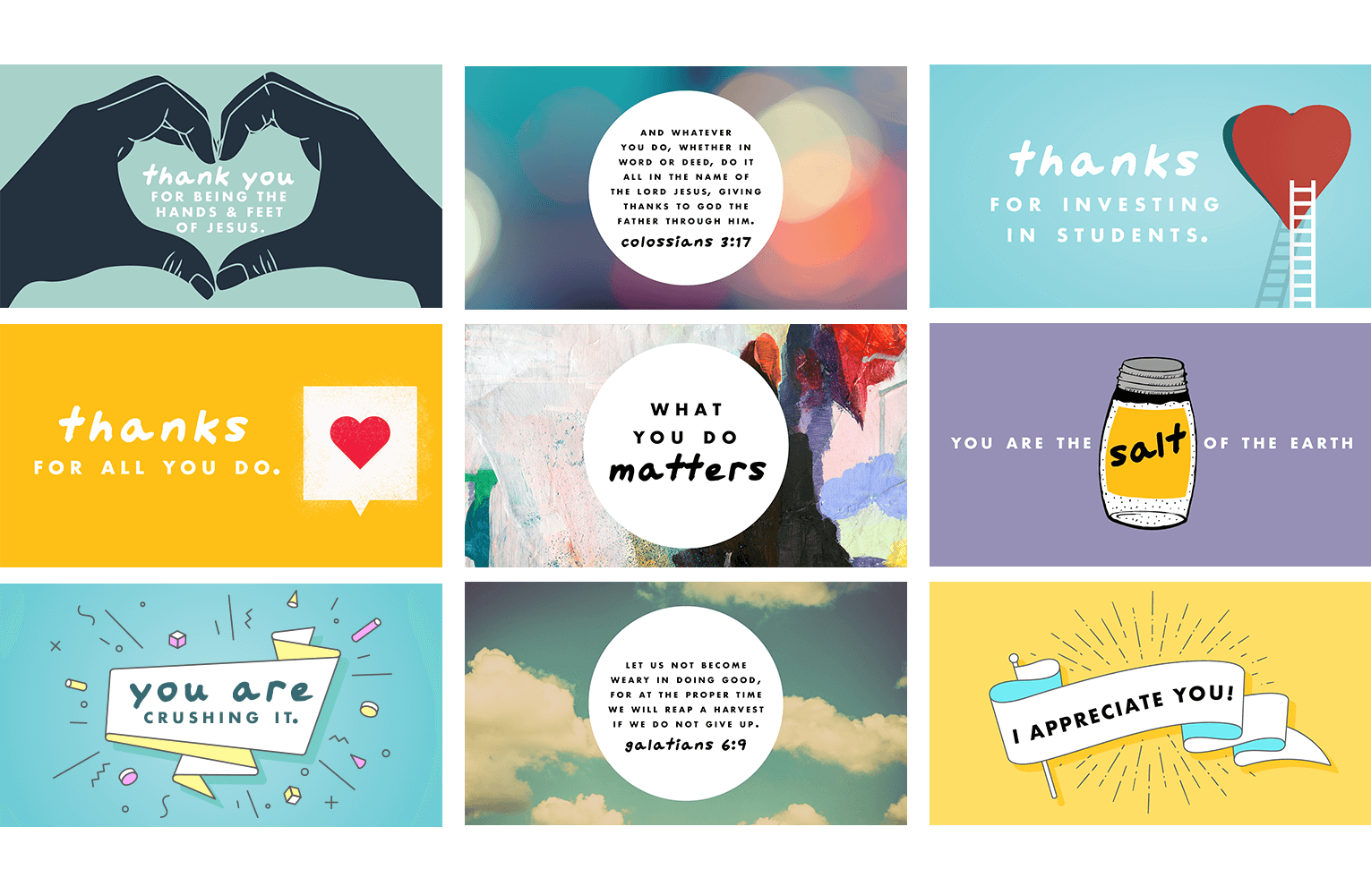 encouragement cards